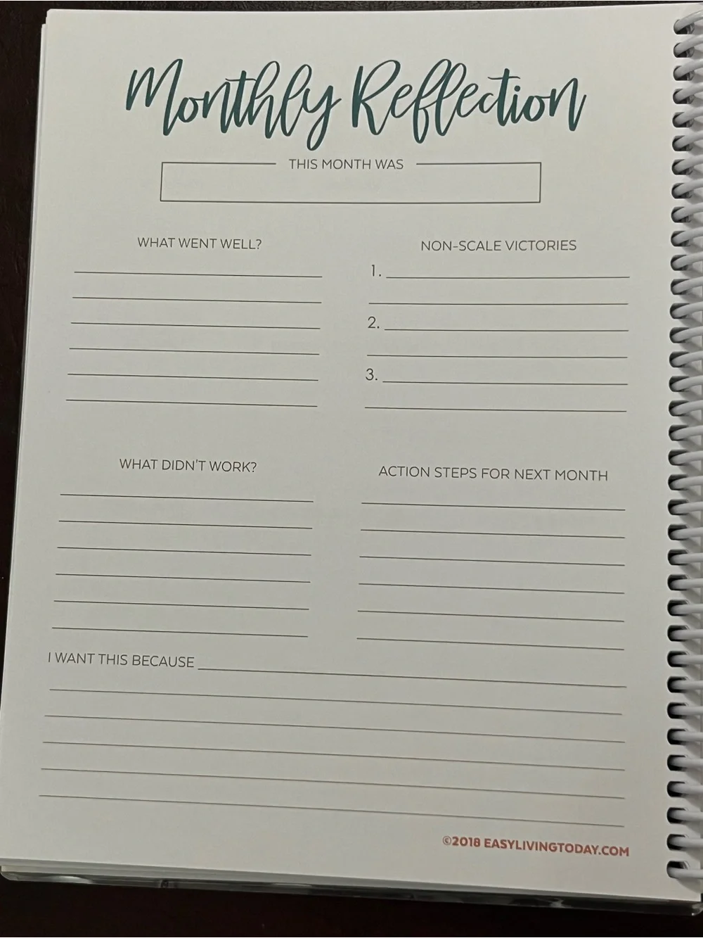 unbranded spiral bound